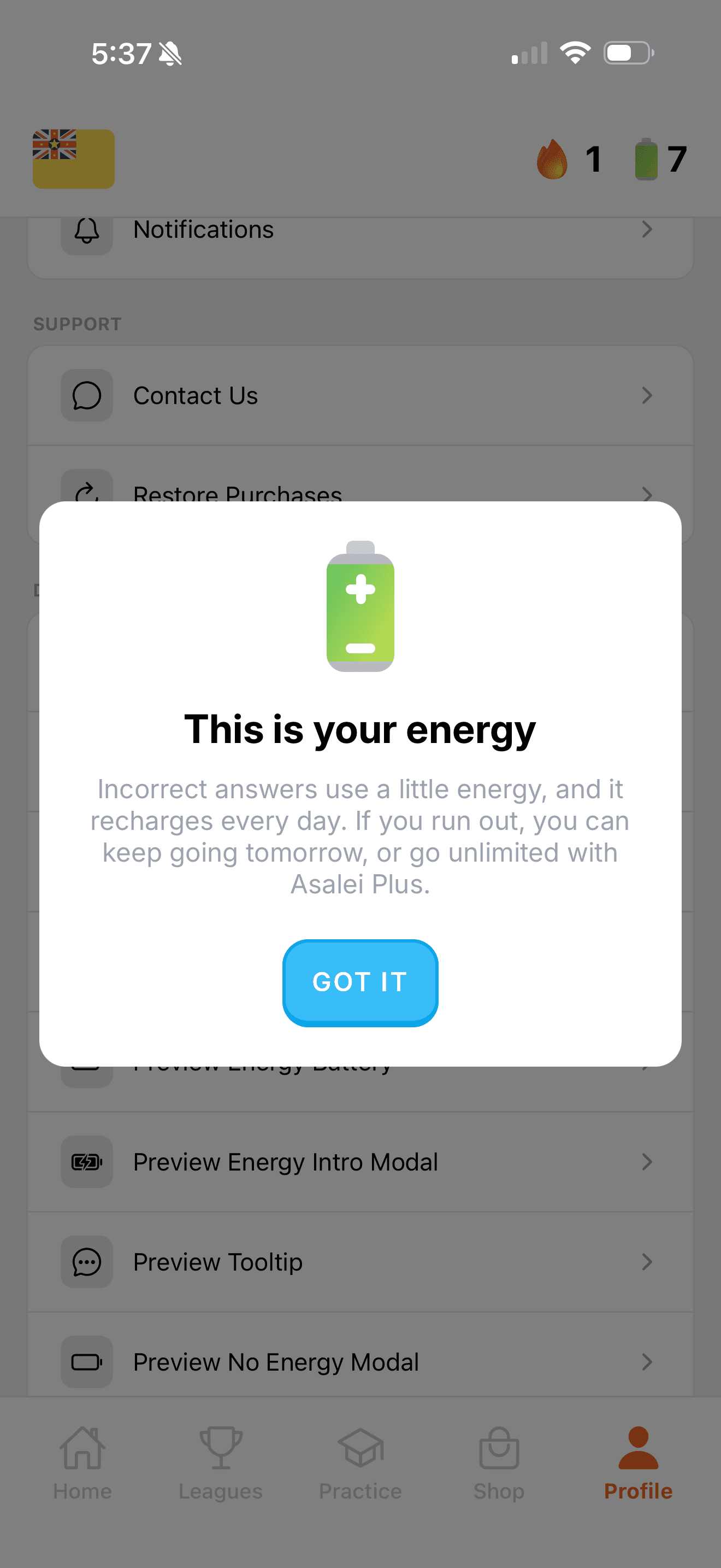 Say hello to Energy